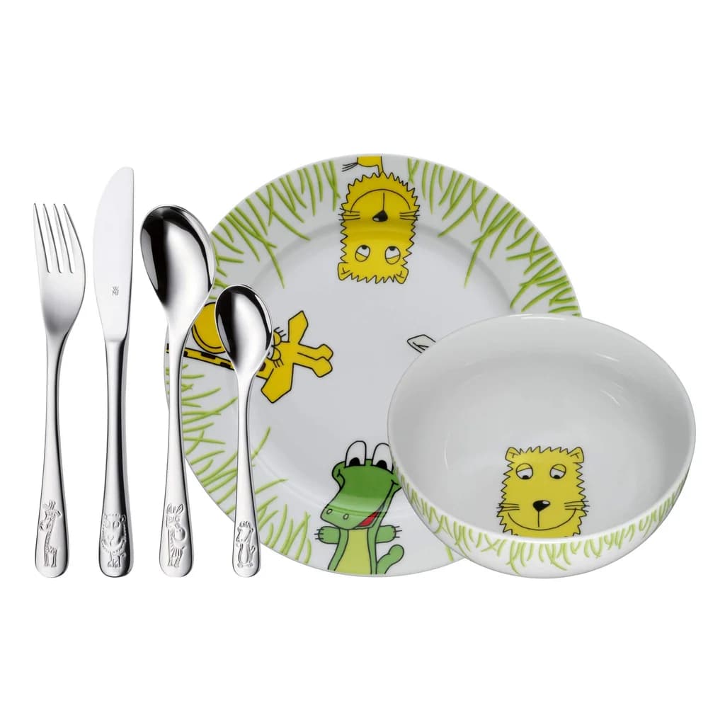 WMF Safari Kindergeschirr-Set weiß