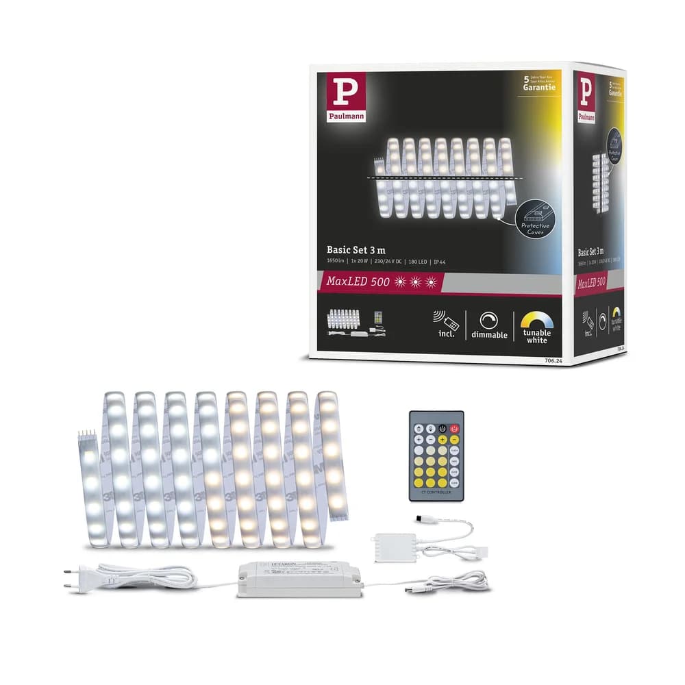 Paulmann MaxLED 500 Tunable White Basisset 3m