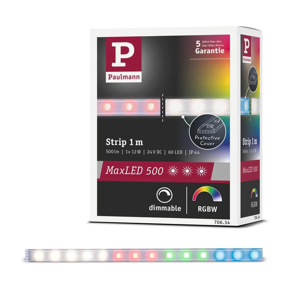 PAULMANN MaxLED 500 Stripe 1m RGBW IP44