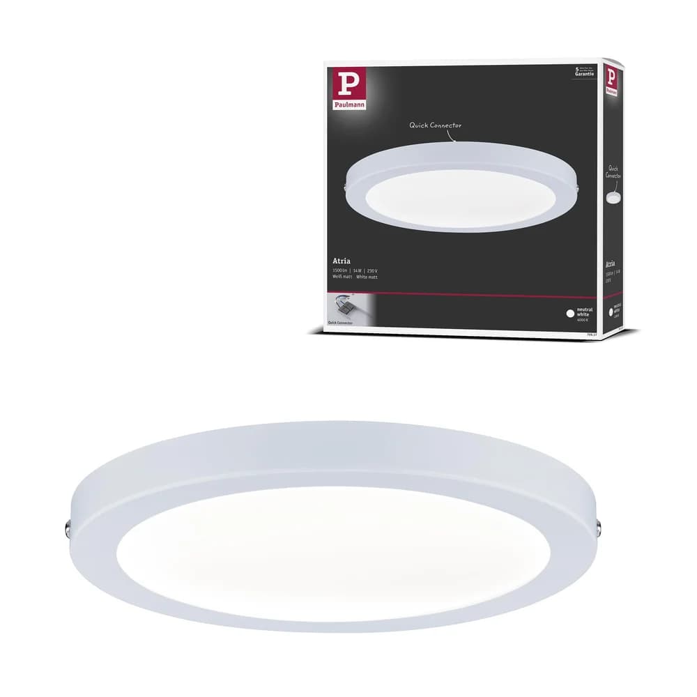 Paulmann LED Panel Atria - Weiß