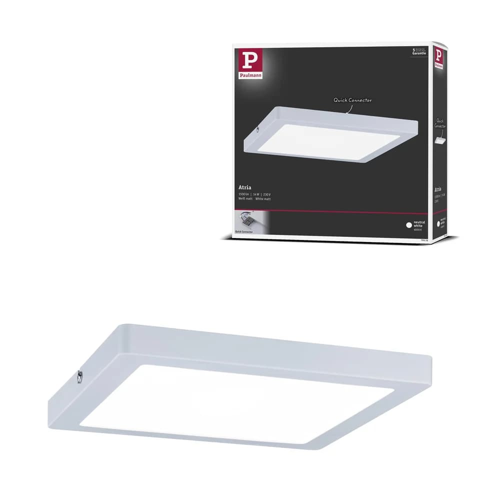 Paulmann LED Panel Atria - Weiß