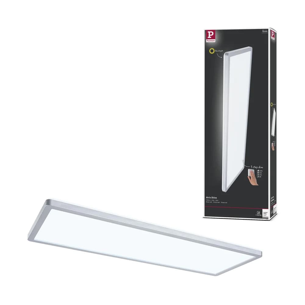 Paulmann LED Panel Atria Shine - Silber