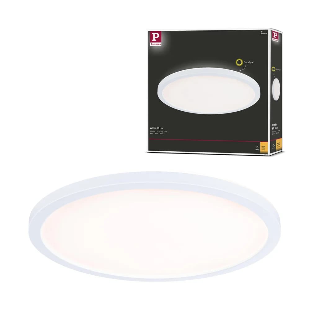 Paulmann Deckenleuchte LED Panel Backlight IP44 71153