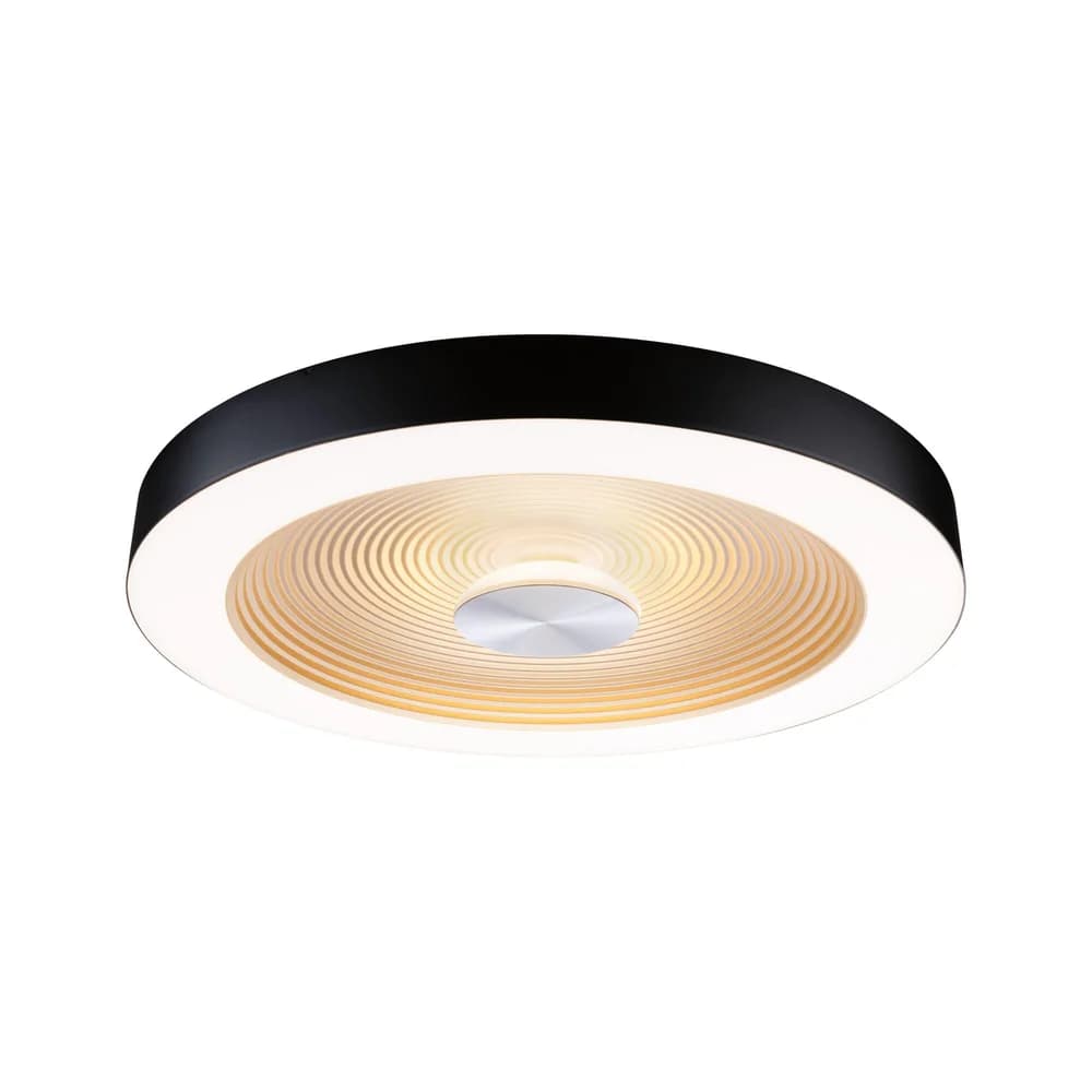 Paulmann LED Deckenleuchte Volea - Schwarz/Gold