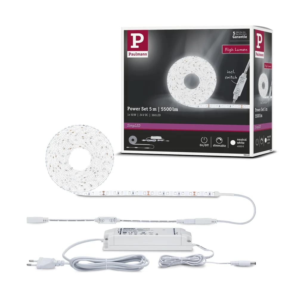 LED-Strip SimpleLED Power Weiß max. 50 Watt