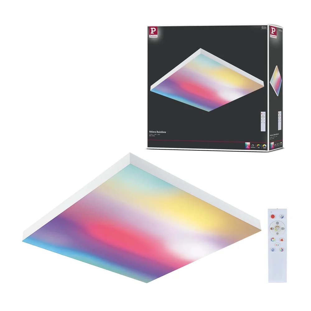 Paulmann LED Panel Velora Rainbow - Weiß