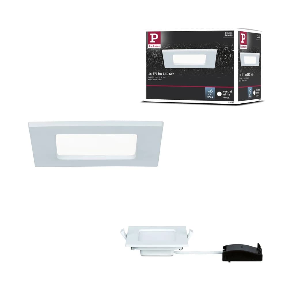 Paulmann LED Einbaupanel - Weiß