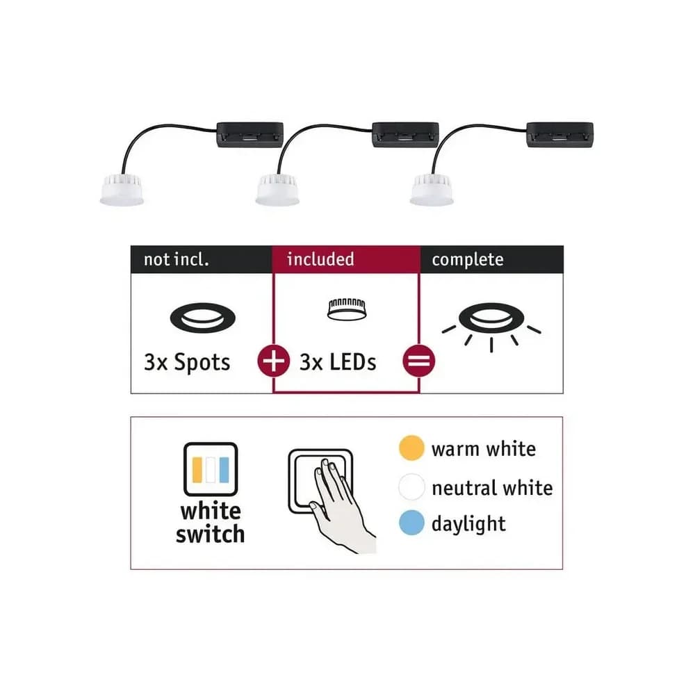 Paulmann LED-Modul-Einbauleuchte 924.78
