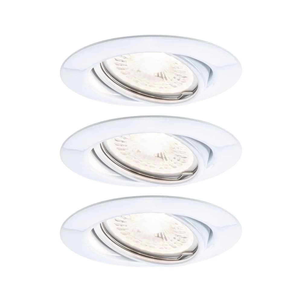 PAULMANN EBL Base rd schw LED 3stepdim 3x5W Wei