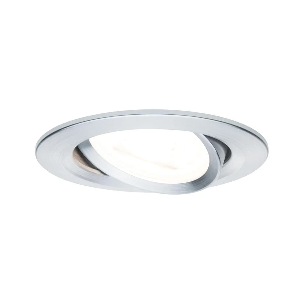 Paulmann Einbauleuchte Nova schwenkbar - Silber