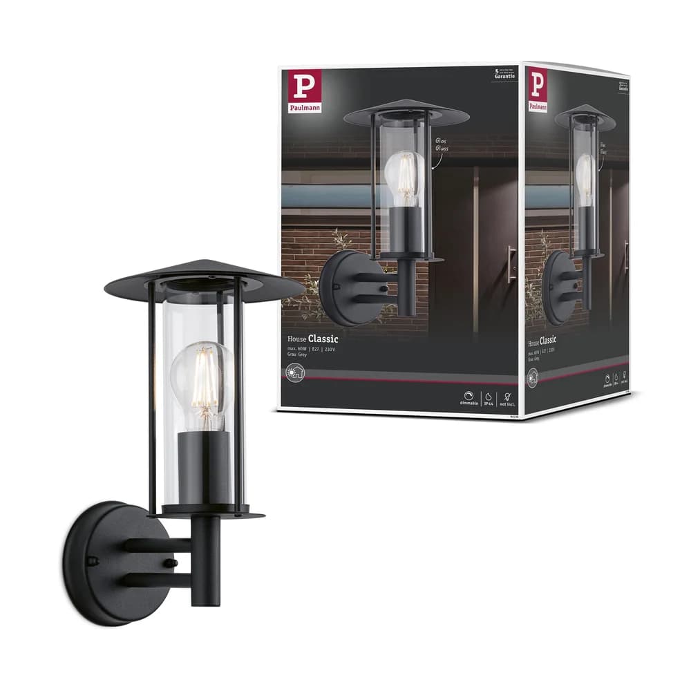 PLM 94398 - Outdoor 230V Wandleuchte Classic