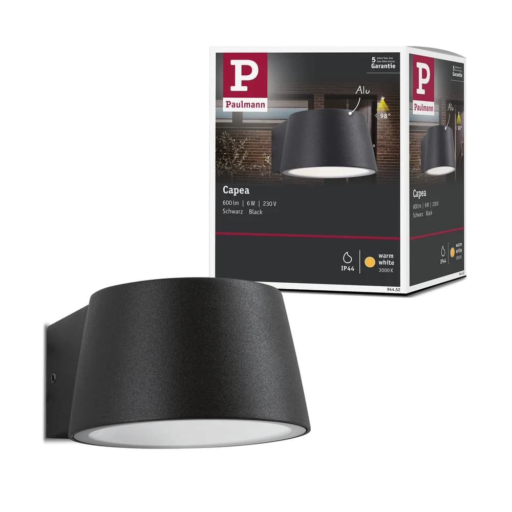 PLM 94452 - Outdoor 230V Wandleuchte Capea 5W