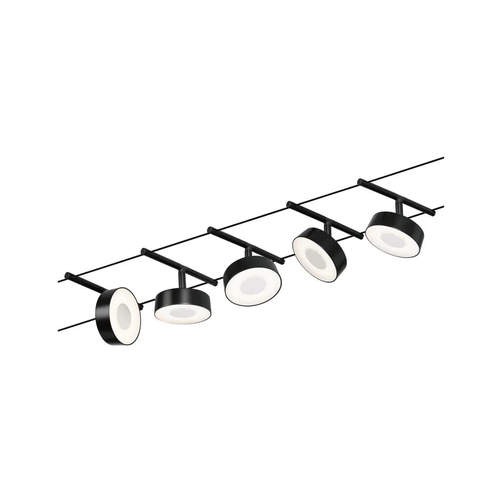 PAULMANN Seilsystem 5W schwarz 944.79