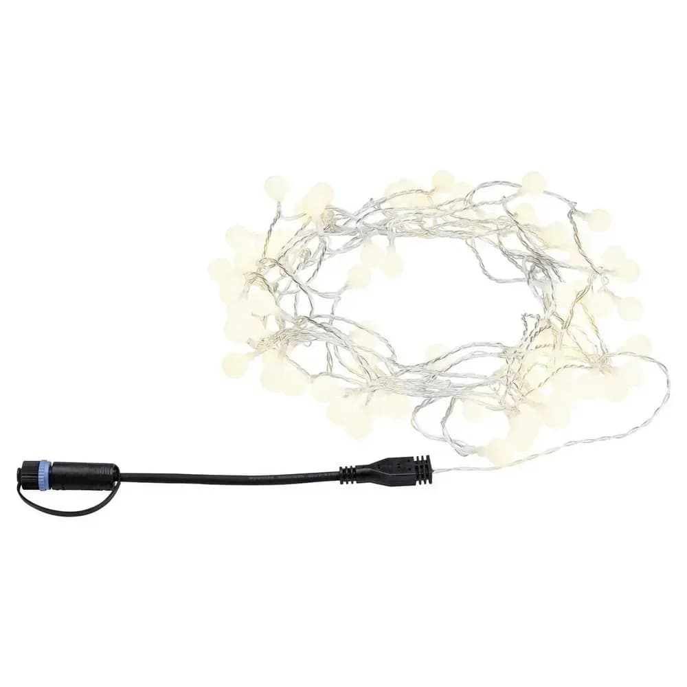PAULMANN LED-Lichterkette weiß 72LP IP44 Plug & Shine 945.57 7,5m