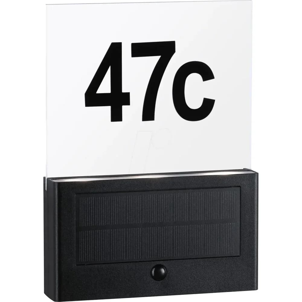 PLM 94577 - Outdoor Solar Hausnummer Neda 3000K