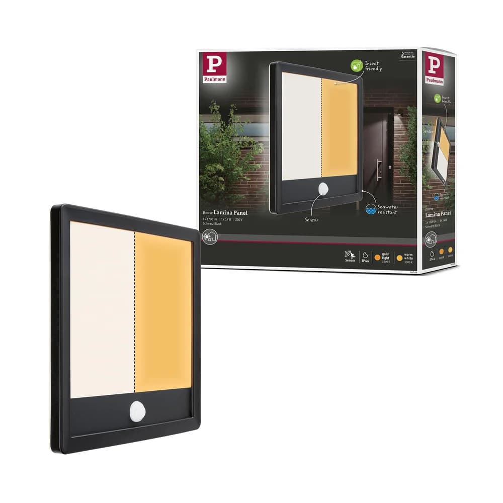 Paulmann, Gartenbeleuchtung, Seawater Panel Lamina (920 lm, IP44)