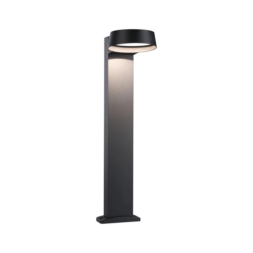 Paulmann LED Pollerleuchte Capea Grand - Grau/Schwarz