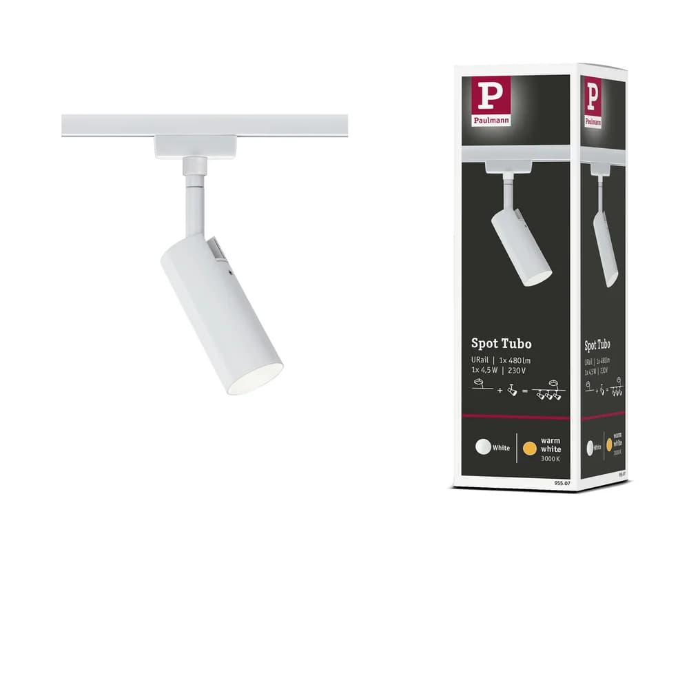 Paulmann 95507 URail Spot Tubo 5W Weiß