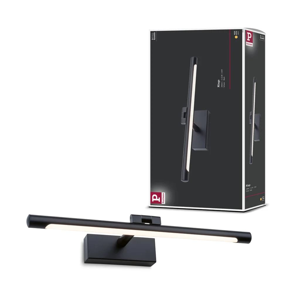 Bilderleuchte Mingo in Schwarz max. 9,5 Watt