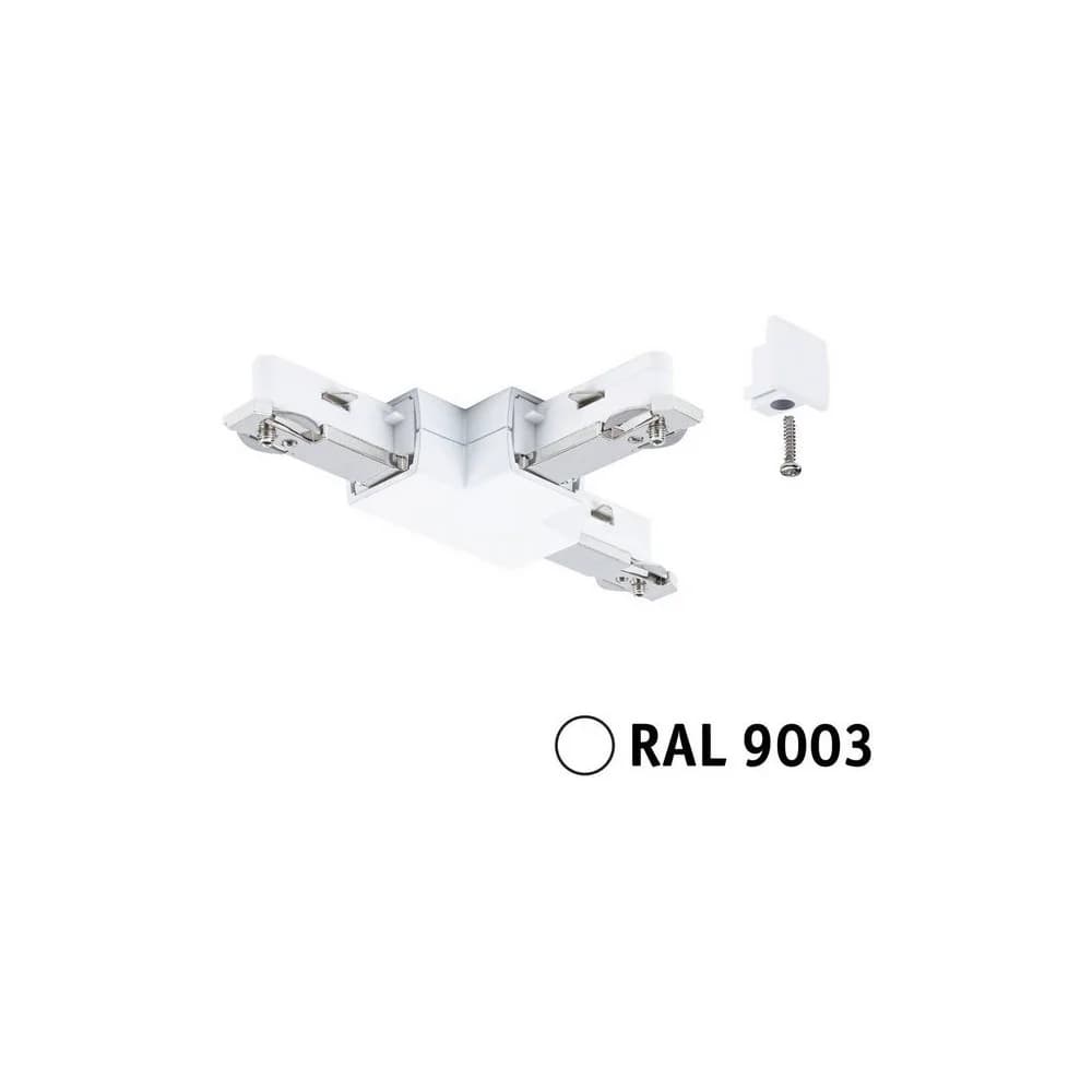 Paulmann 95647 URail Verbinder T-Stück 104x62mm max. 1000W Signalweiß