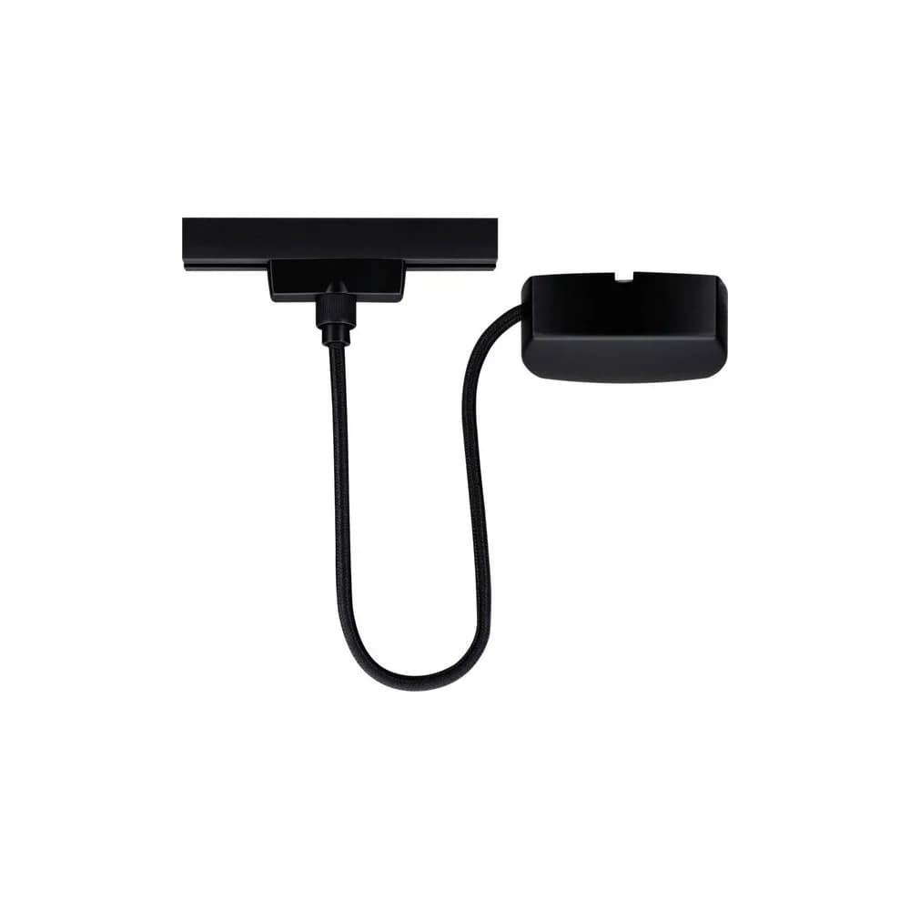 Paulmann 95672 URail Einspeisung Zigbee 3.0 Kabel 1m max. 100W Schwarz matt