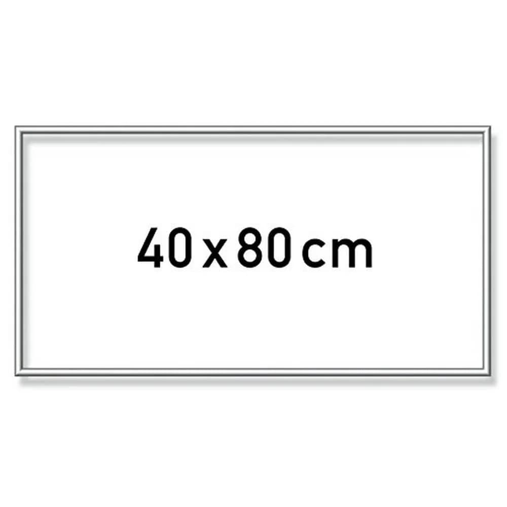 Schipper Malen nach Zahlen Zubehör Alurahmen Silber 40 x 80 cm 605250768