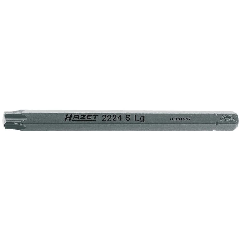 HAZET Bit 2224SLG-T50 Sechskant massiv 8 (5/16 Zoll) Innen TX Profil T50