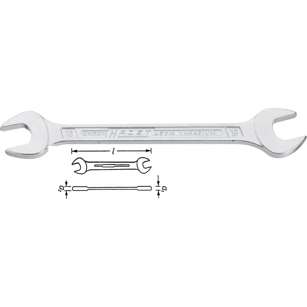 HAZET Maulschlüssel 18x19mm DIN3110