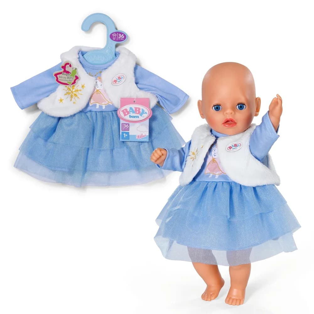 Babypuppe BABY born Winterkleid 36cm