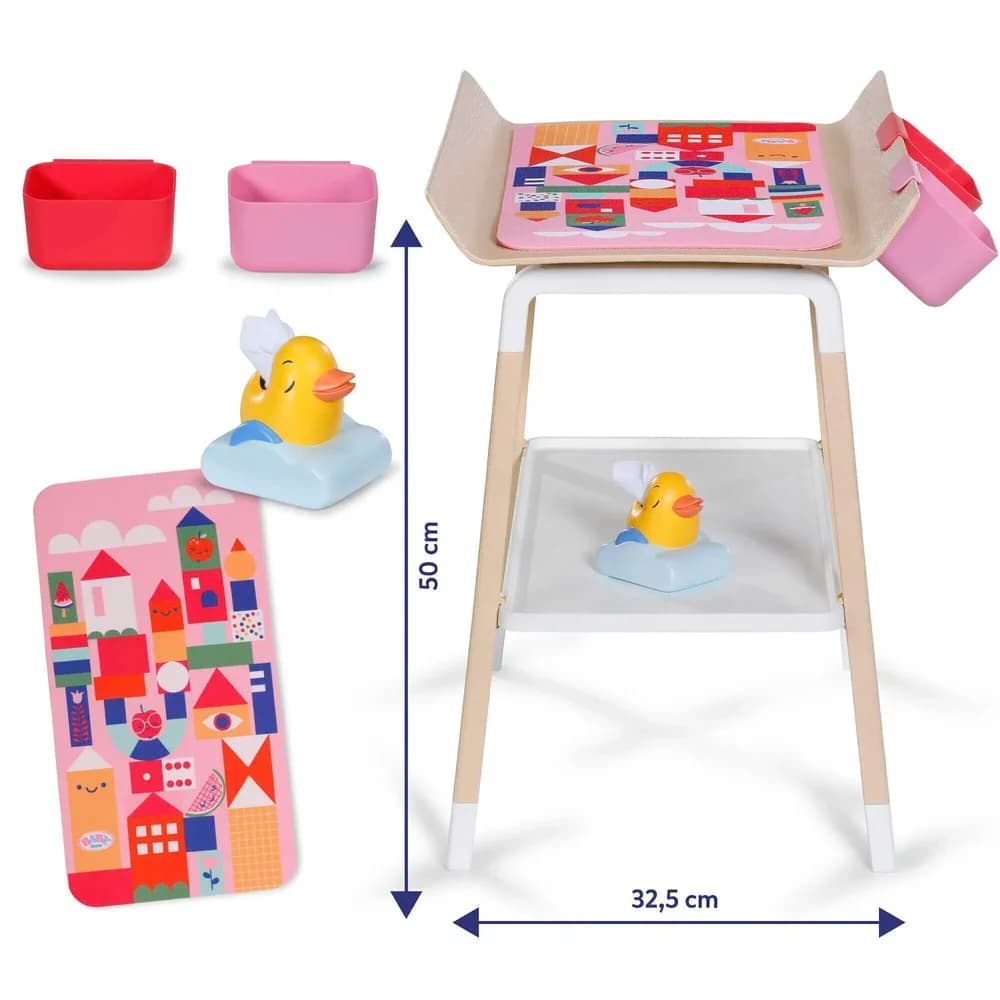 Zapf Creation BABY BORN Puppen Wickeltisch, mehrfarbig