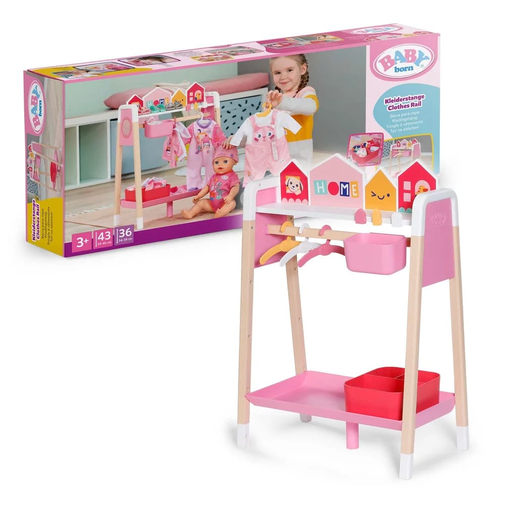 Zapf Creation BABY BORN Puppen Kleiderstange, mehrfarbig