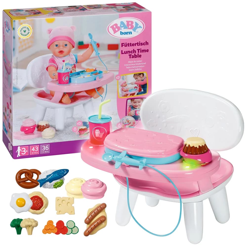 Zapf Creation® Puppen Accessoires-Set 840634 BABY born Füttertisch