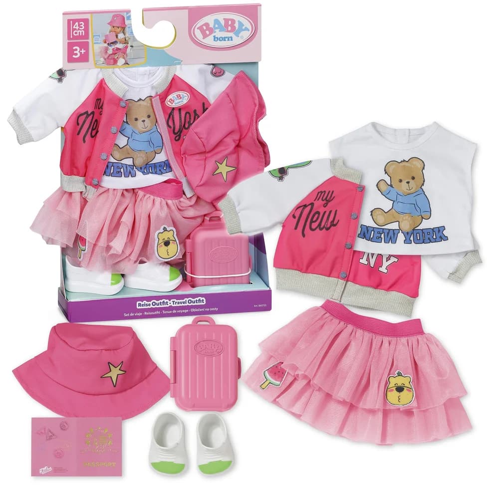 BABY born Reise-Outfit 43cm