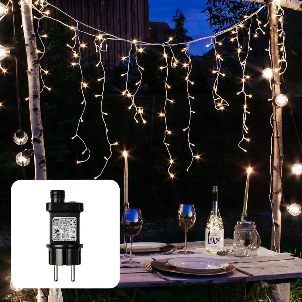 Hellum LED-Eislichtvorhang 577730