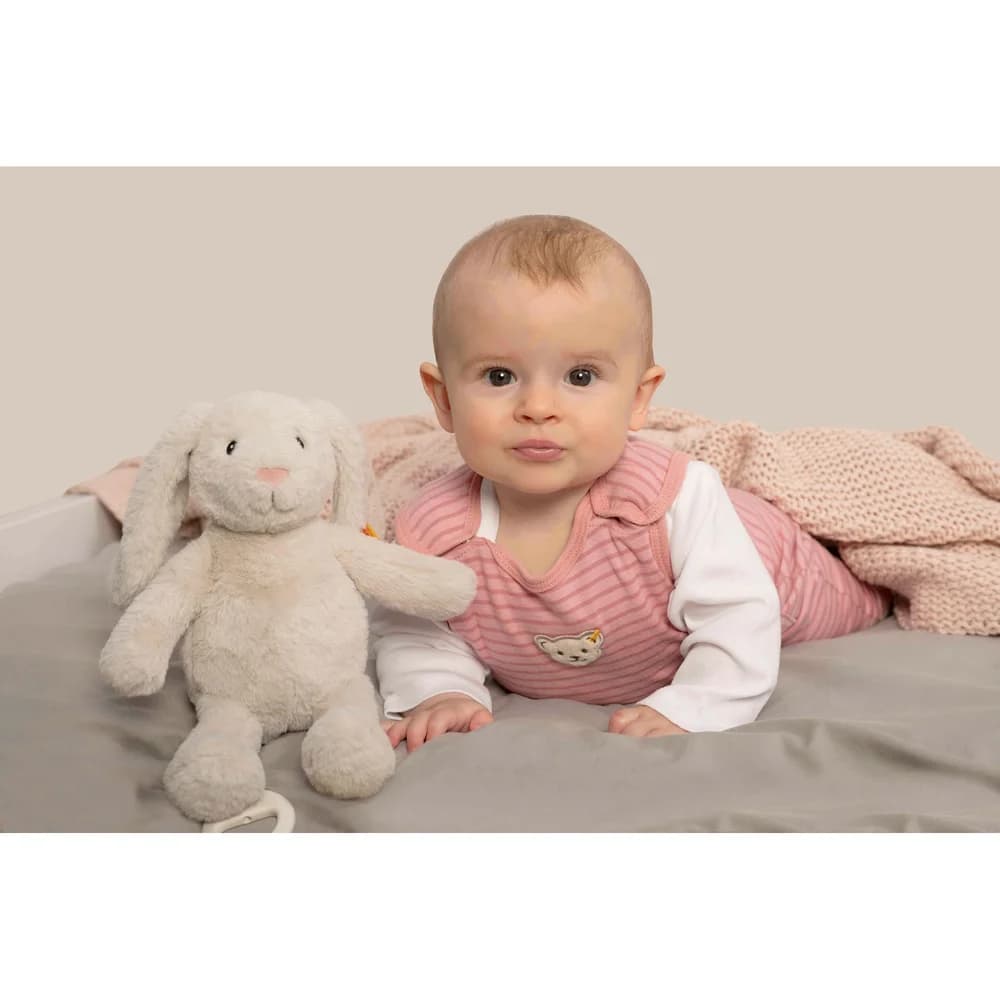 Steiff - 242465 Soft Cuddly Friends My first Steiff Hoppie Hase Spieluhr