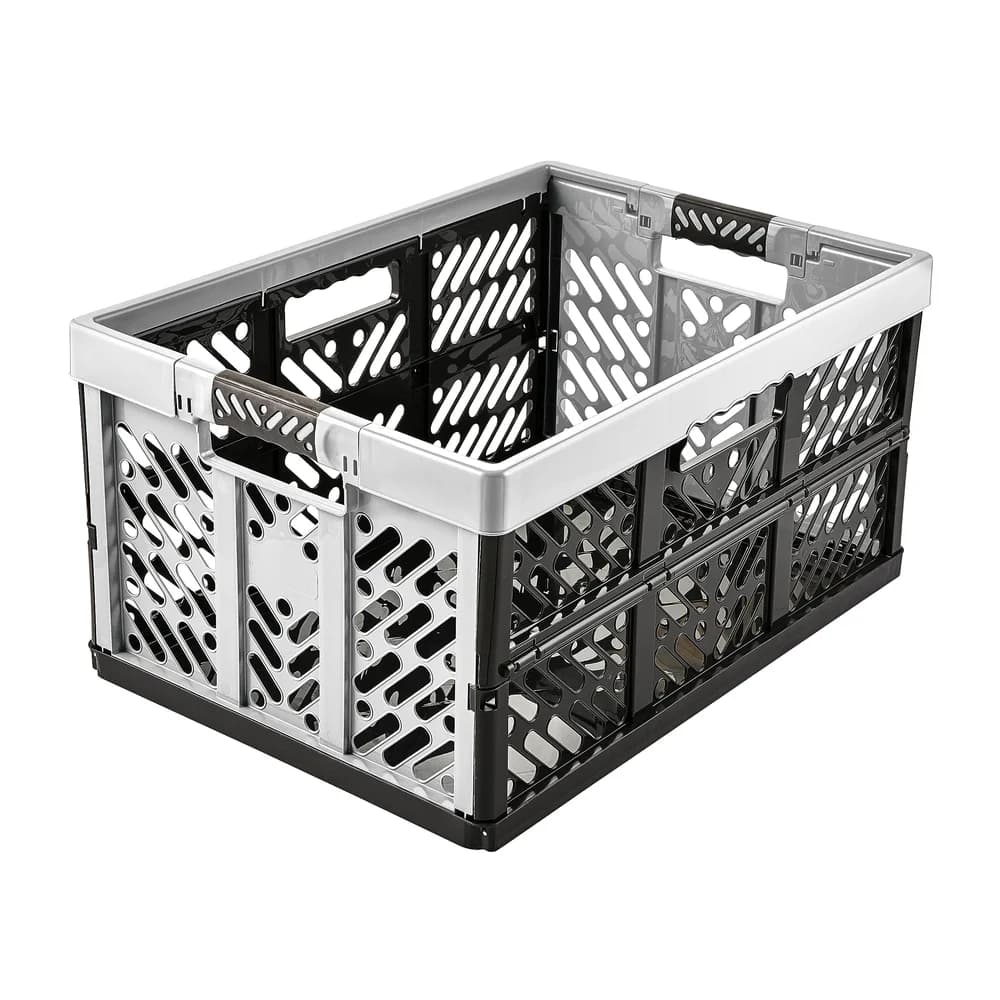 Keeeper - Robuste faltbare Box 45L in Silber, Kollektion Ben