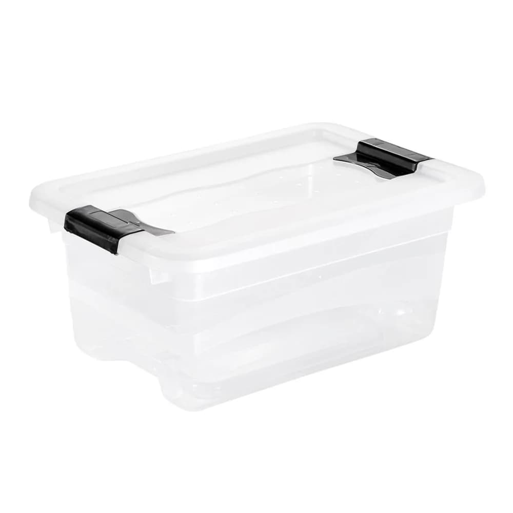 Keeeper - Aufbewahrungsbox mit Deckel 4L Transparent, Kollektion Cornelia