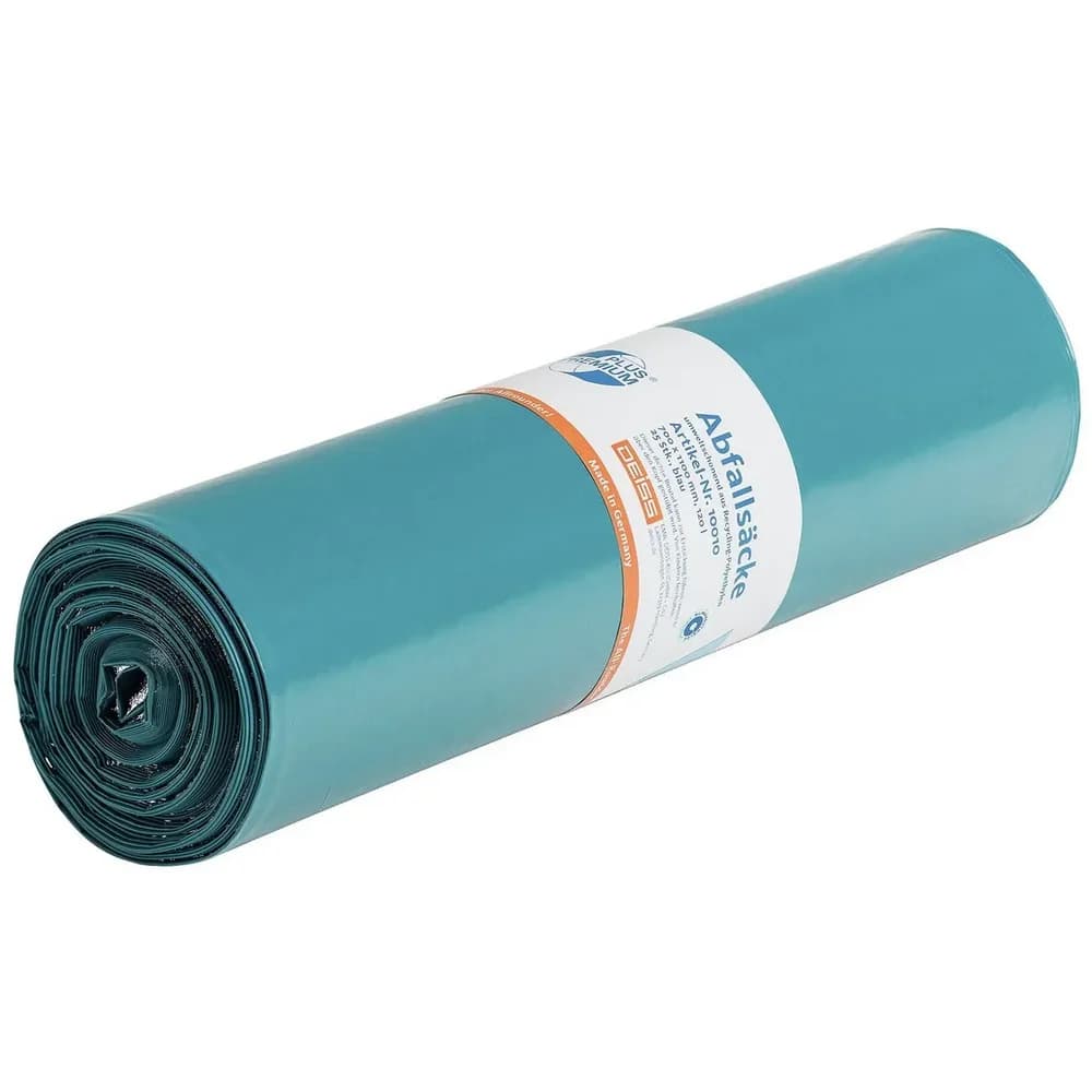 DEISS Müllsack 120 l blau LDPE Allrounder
