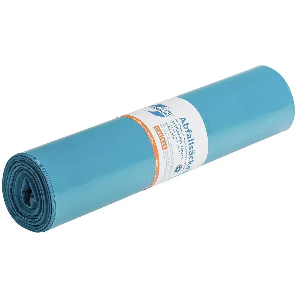 DEISS Müllsack 120 l blau LDPE Meistverkaufte