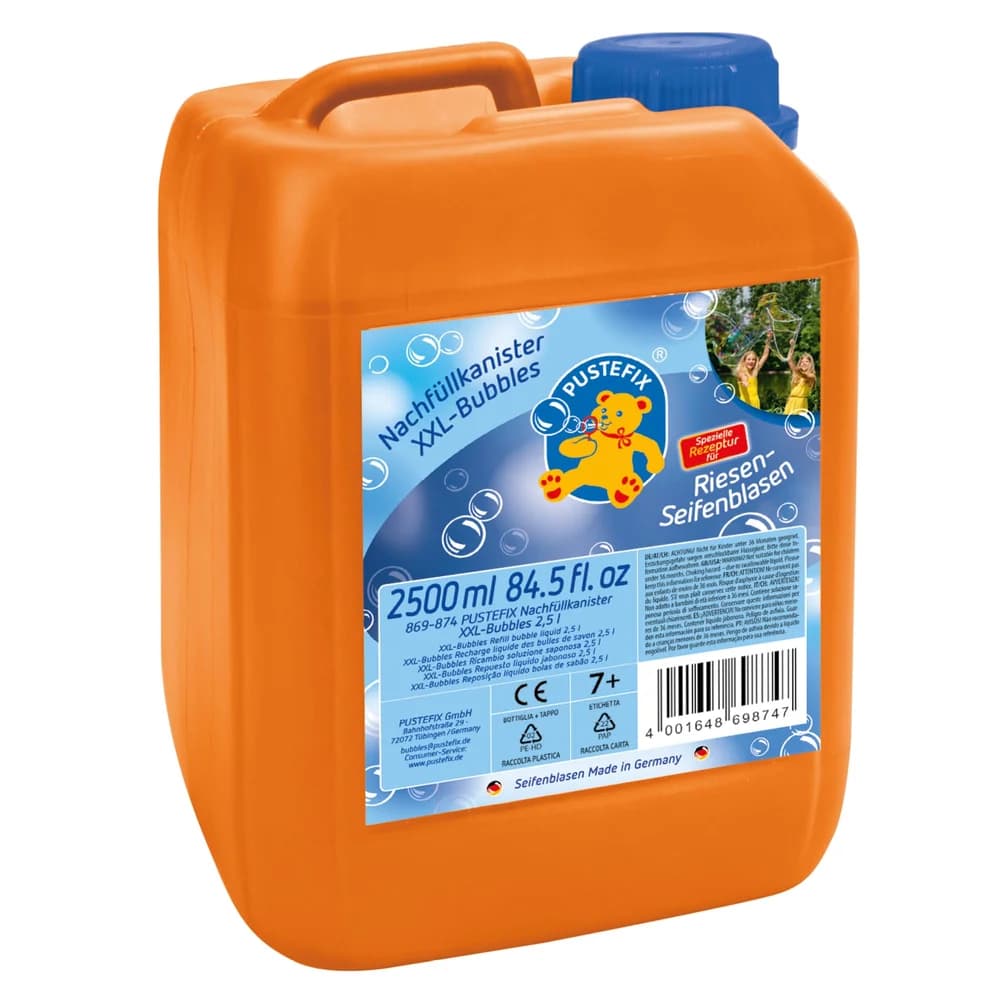 PUSTEFIX Nachfüllkanister XXL-Bubbles 2,5 l