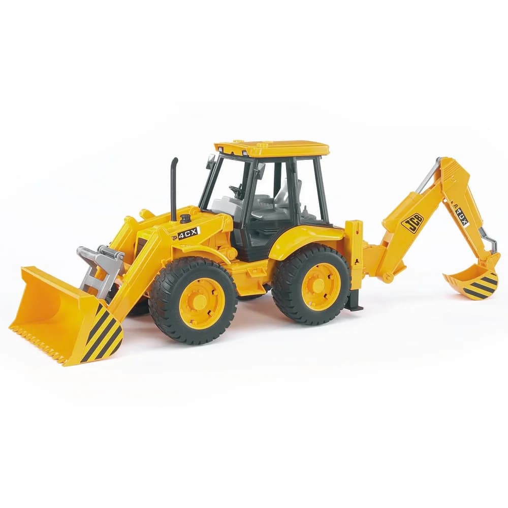 Bruder® Spielzeug-Bagger JCB 4CX gelb