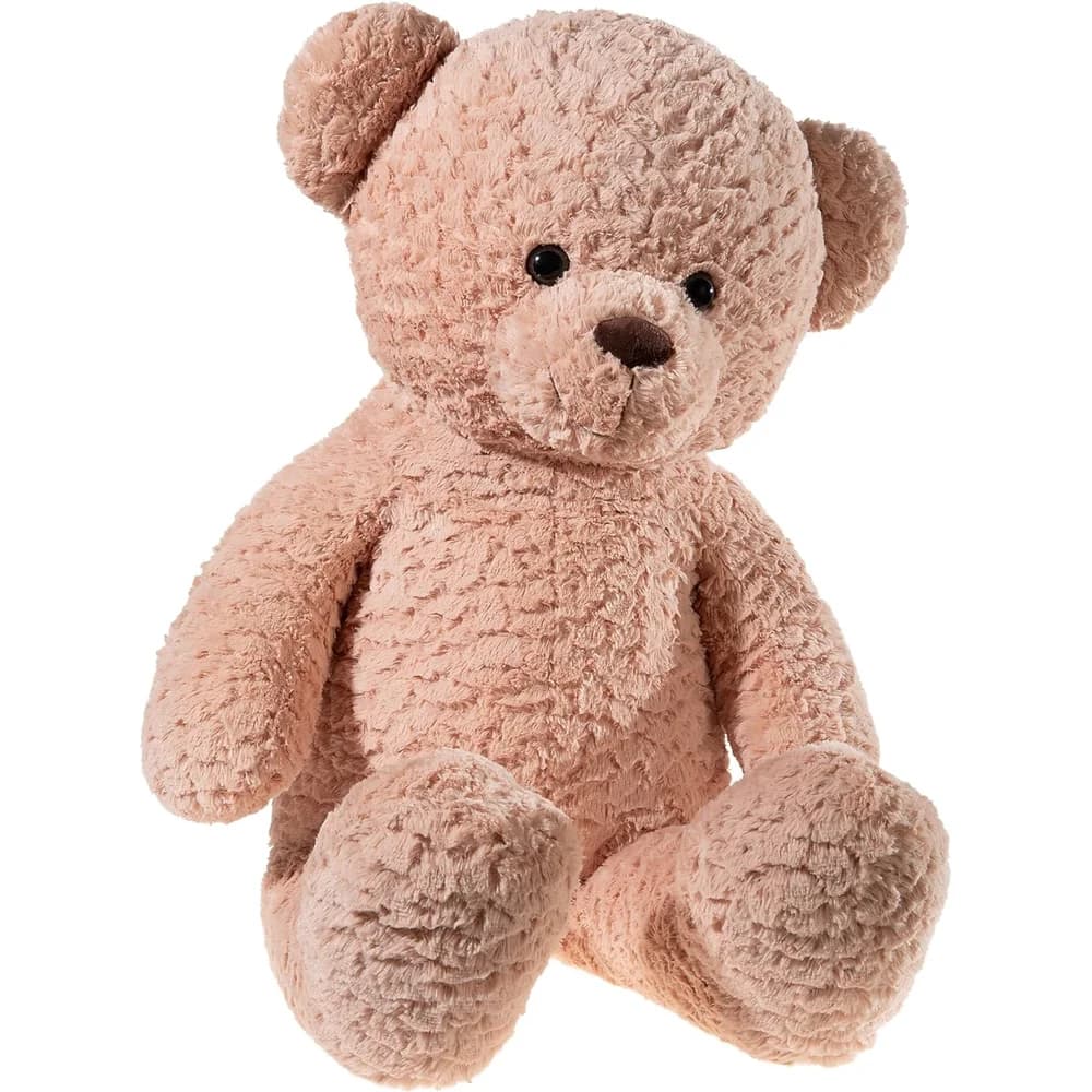 Heunec® Kuscheltier Bär curly XL, 100 cm braun