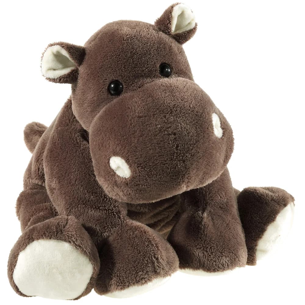 Heunec® Kuscheltier Softissimo, Hippo sitzend braun