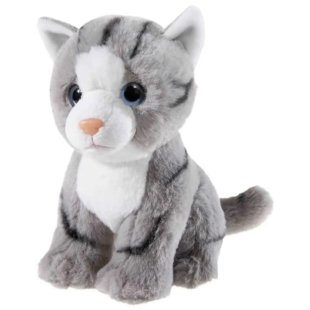 Heunec® Plüschfigur Plüsch Misanimo Katze grau 22cm