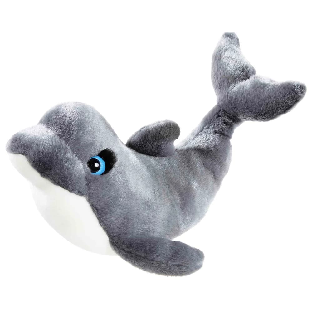 Heunec® Kuscheltier Bedrohte Tiere, Maui Delphin 28 cm grau