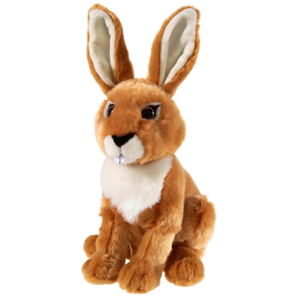 Heunec® Kuscheltier Bedrohte Tiere, Feldhase 24 cm braun