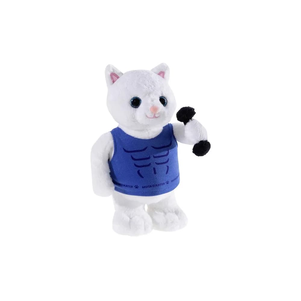 Heunec® Kuscheltier Fitness Freund, Muskelkater weiß