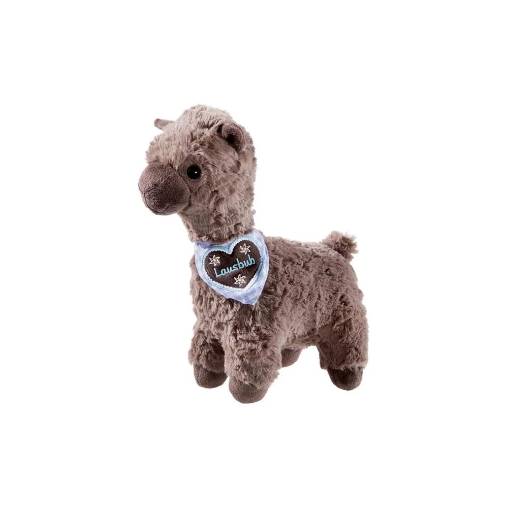 HEUNEC KUMA Lama Lausbub dunkelbraun 35cm
