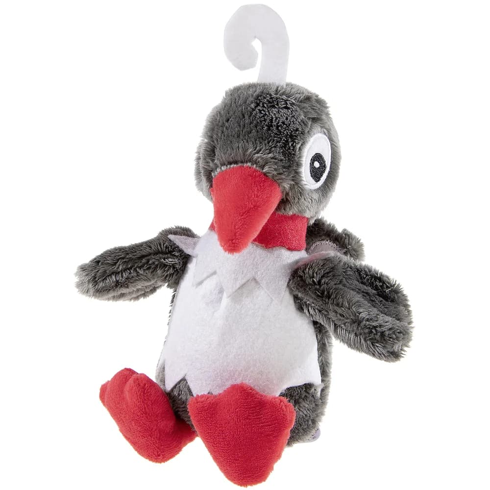 Heunec® Plüschfigur Plüsch Frau Elster Beanie grau 15cm