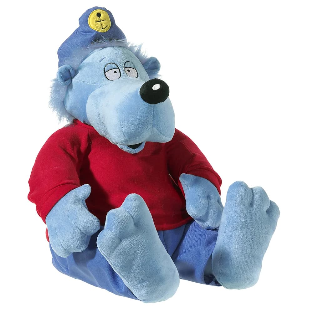 Heunec Kuscheltier Käptn Blaubär , blau , Maße (cm): B: 28 H: 30
